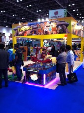 Memopark presence by Warehouse of Games booth at DEAL Trade 2013